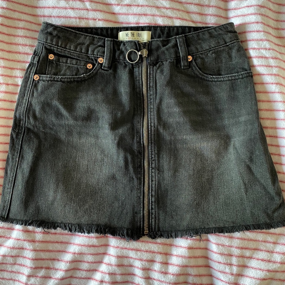 Free people mini skirt